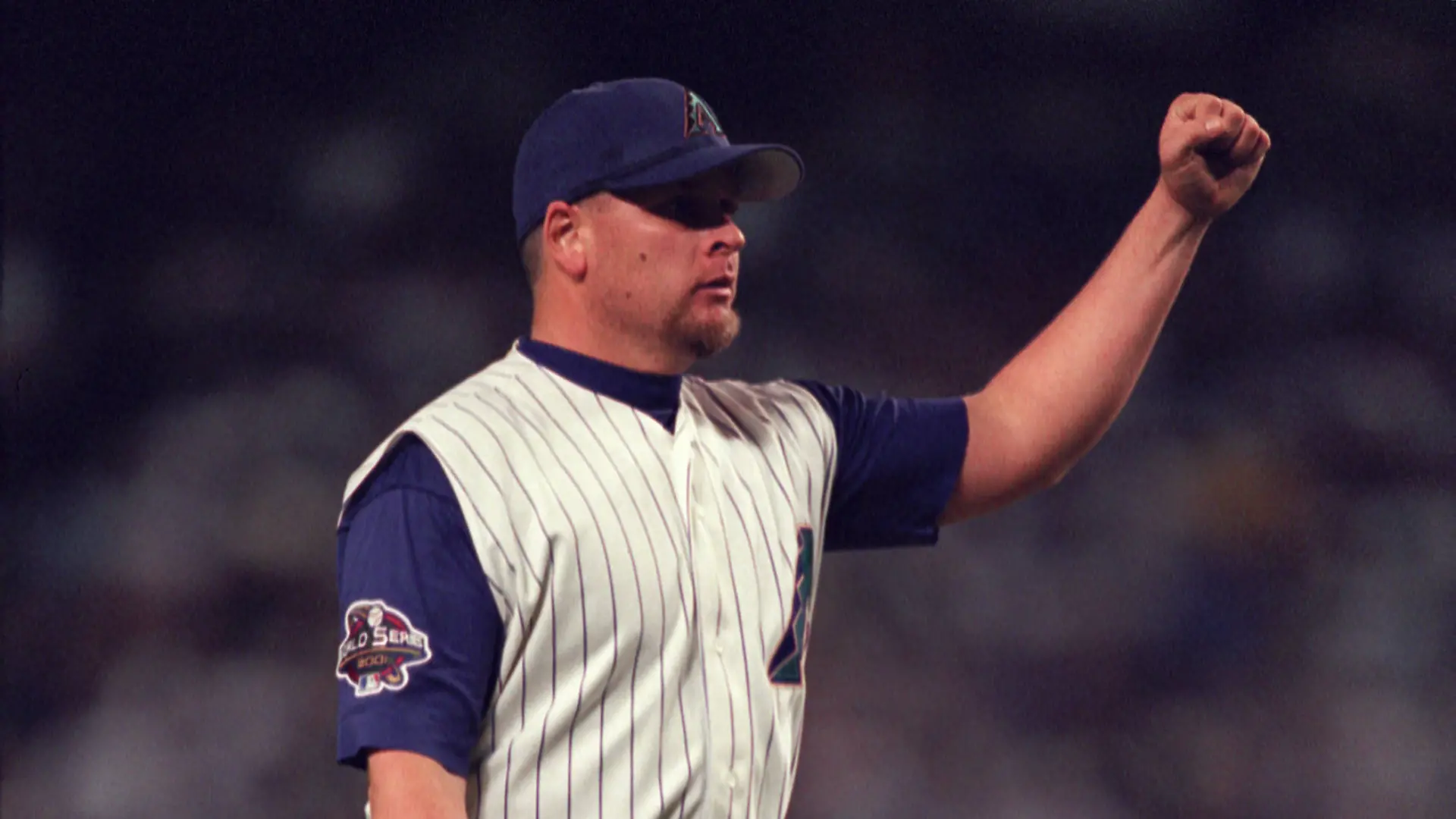 Greg Swindell, hier im Trikot der Arizona Diamondbacks, spielte 17 Jahre in der MLB. 
