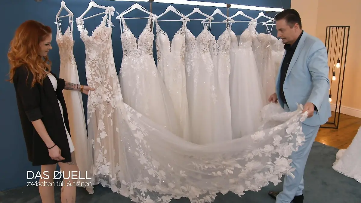 Uwes Kleider für Braut Sarah Prinzessinnen!