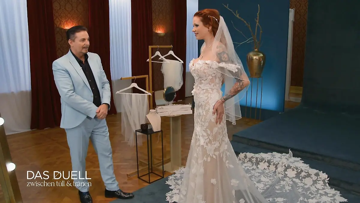 Ein absolutes "Wow"-Kleid für die Braut Sarahs Traum