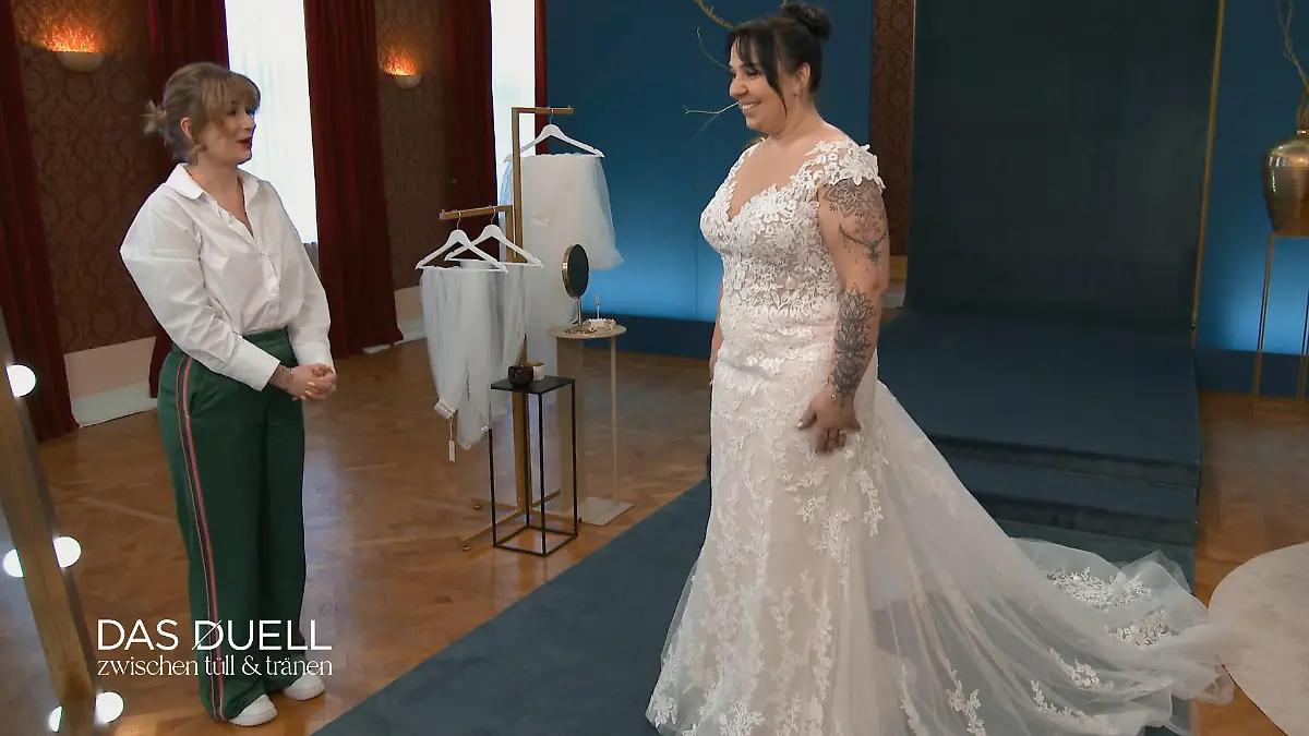 Traut sich die Braut auch figurbetont? Bettina mag alles