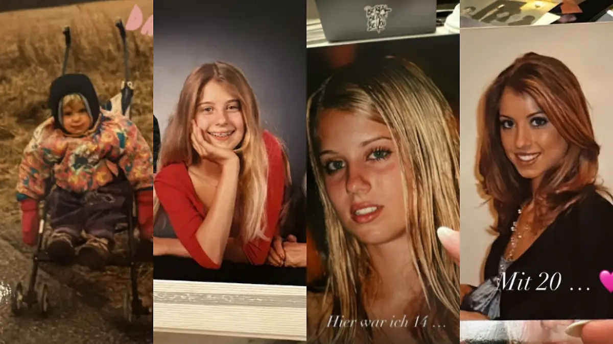 Cathy Hummels kleine Zeitreise in die Vergangenheit 