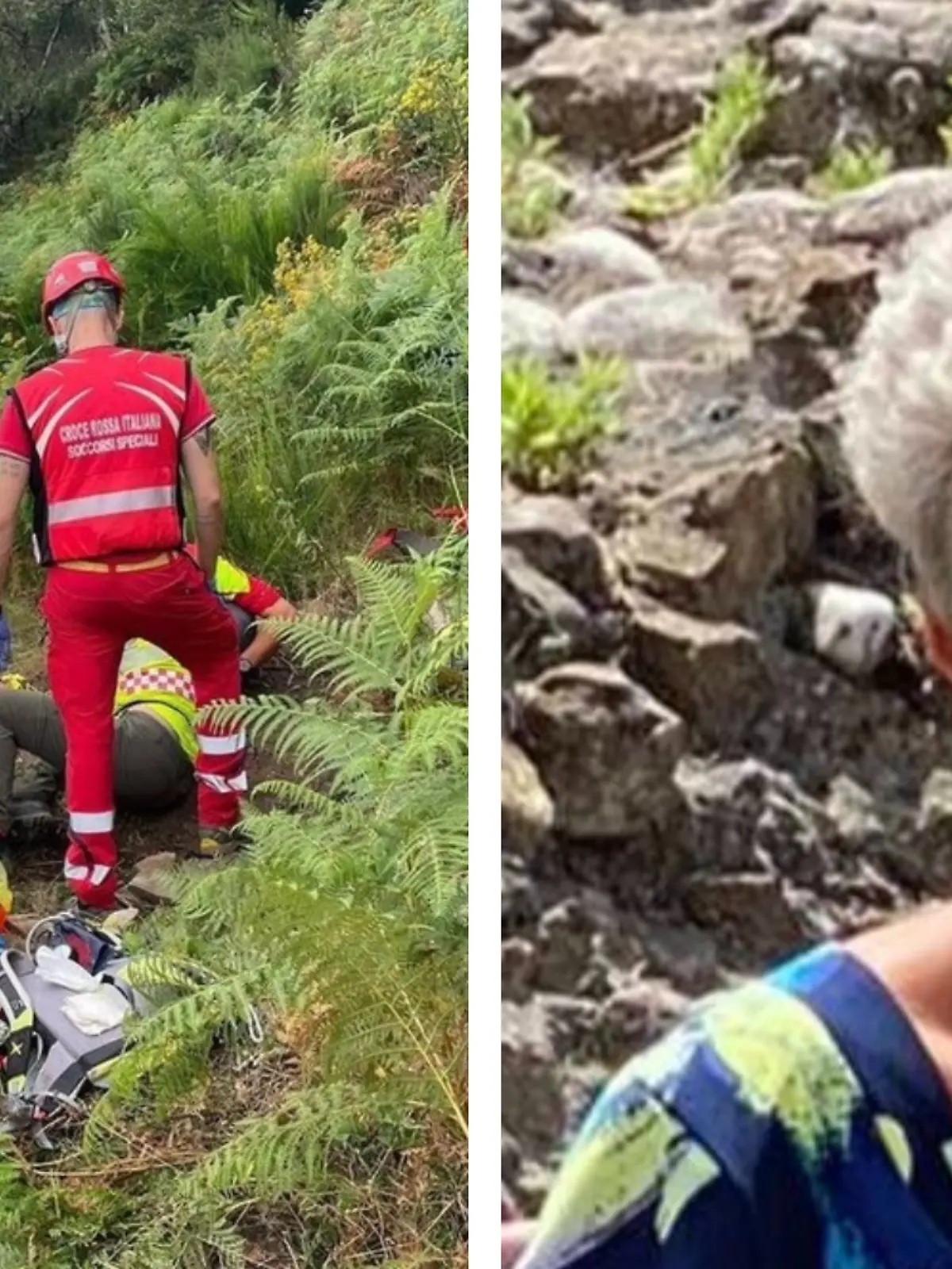 Giuseppina Bardelli (89) überlebte, weil sie Regenwasser trank.