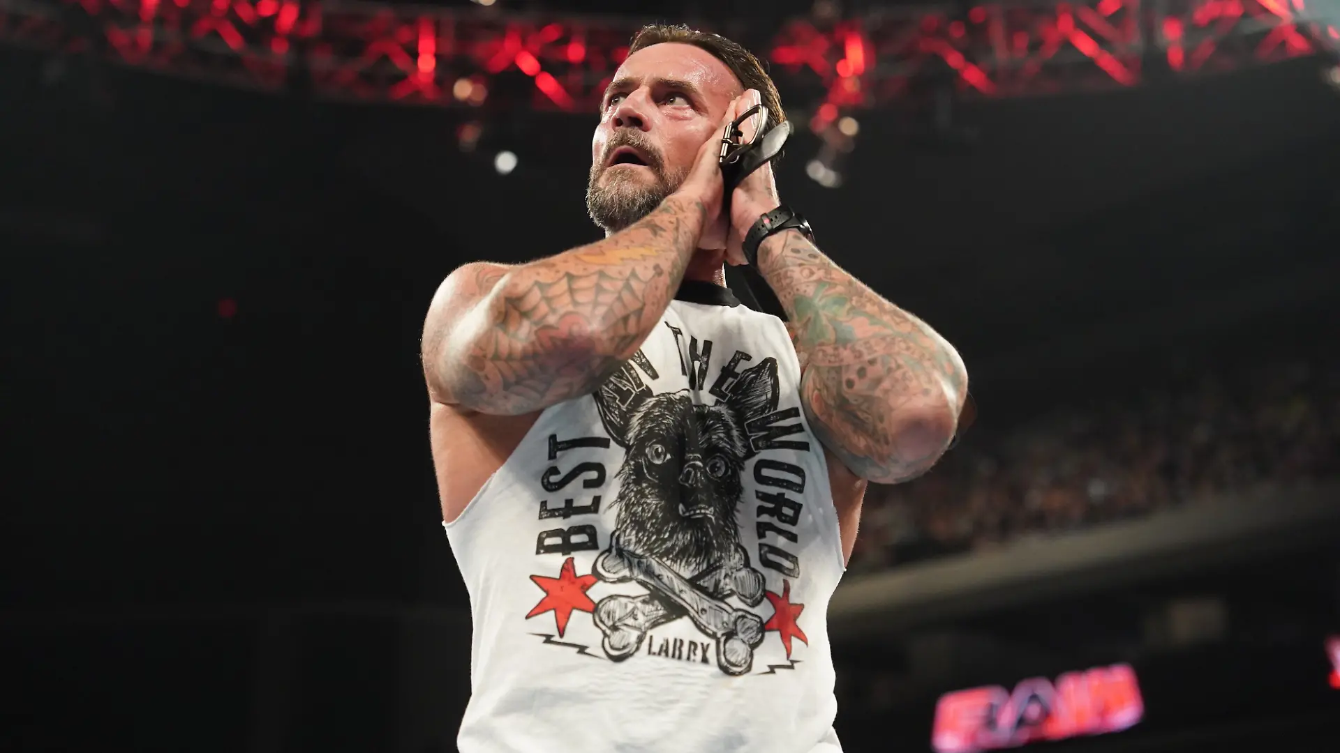 In Deutschland will CM Punk seinen Rivalen Drew McIntyre schlafen schicken