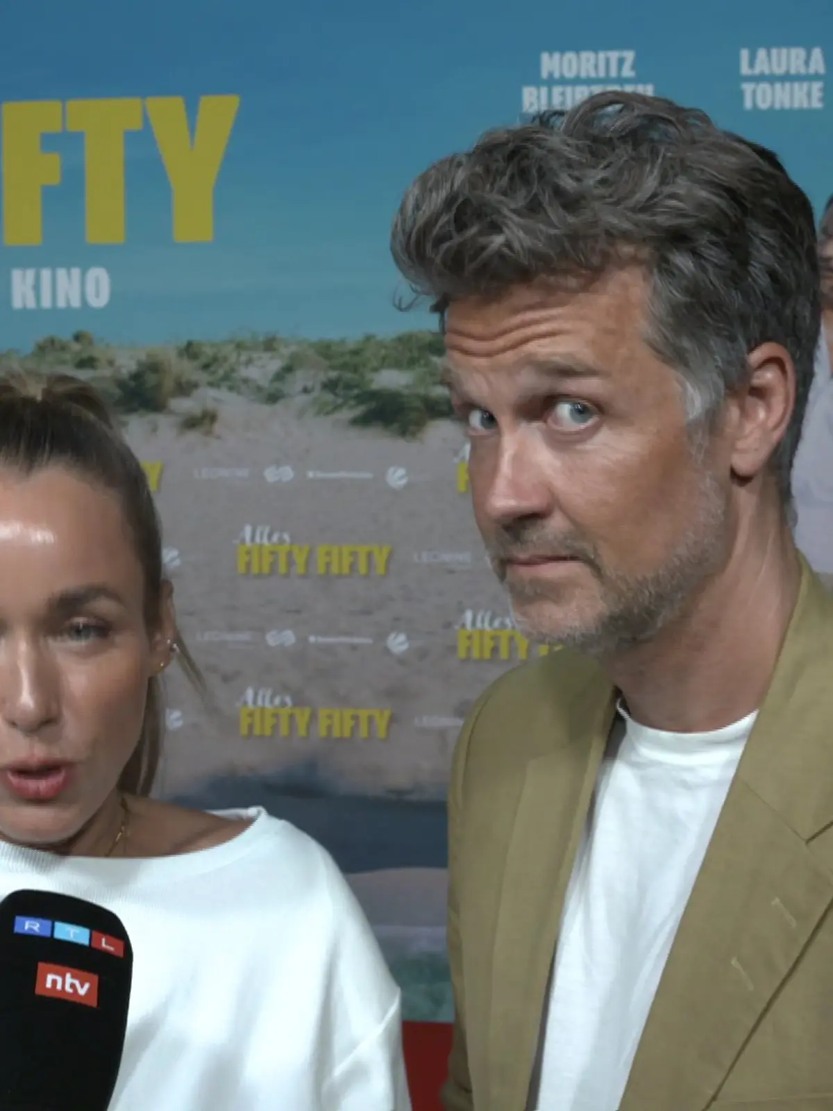 Beim Thema Kindererziehung sind sich Annemarie und Wayne Carpendale nicht immer einig