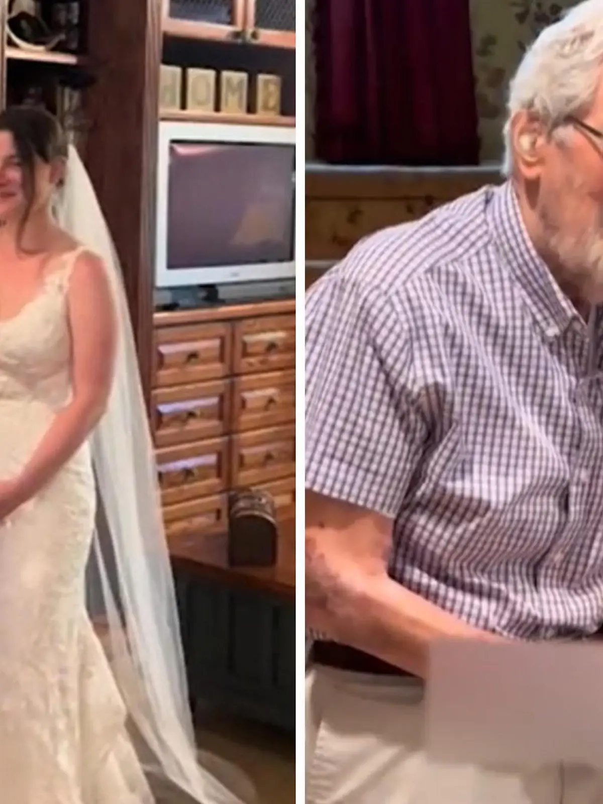 Bild zu: "Enkelin überrascht Oma und Opa - weil sie ihre Hochzeit verpassen"