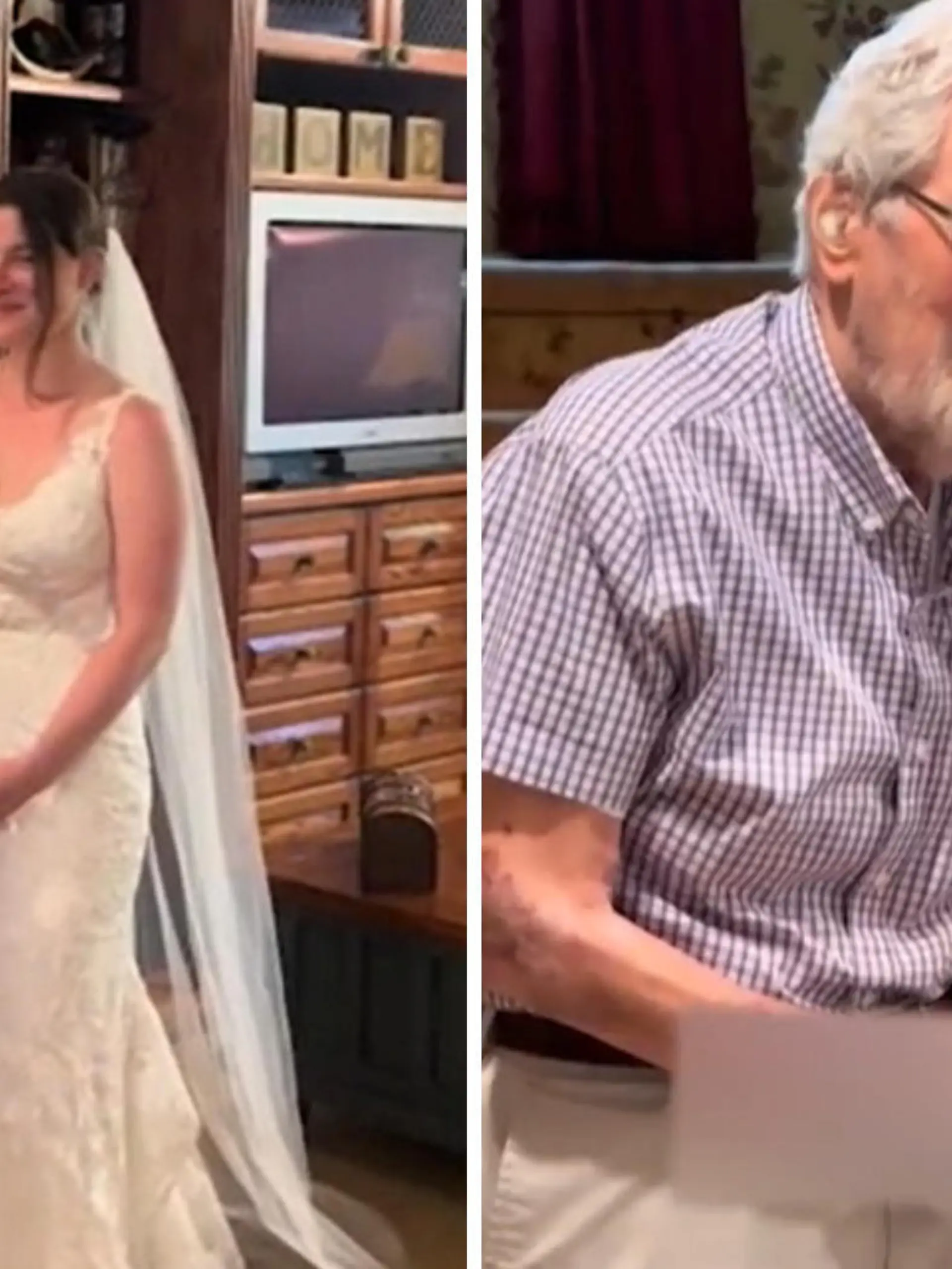 Bild zu: "Enkelin überrascht Oma und Opa - weil sie ihre Hochzeit verpassen"