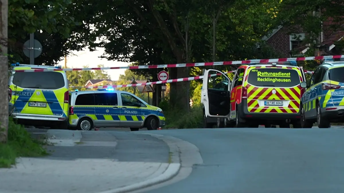 Großeinsatz in Recklinghausen
