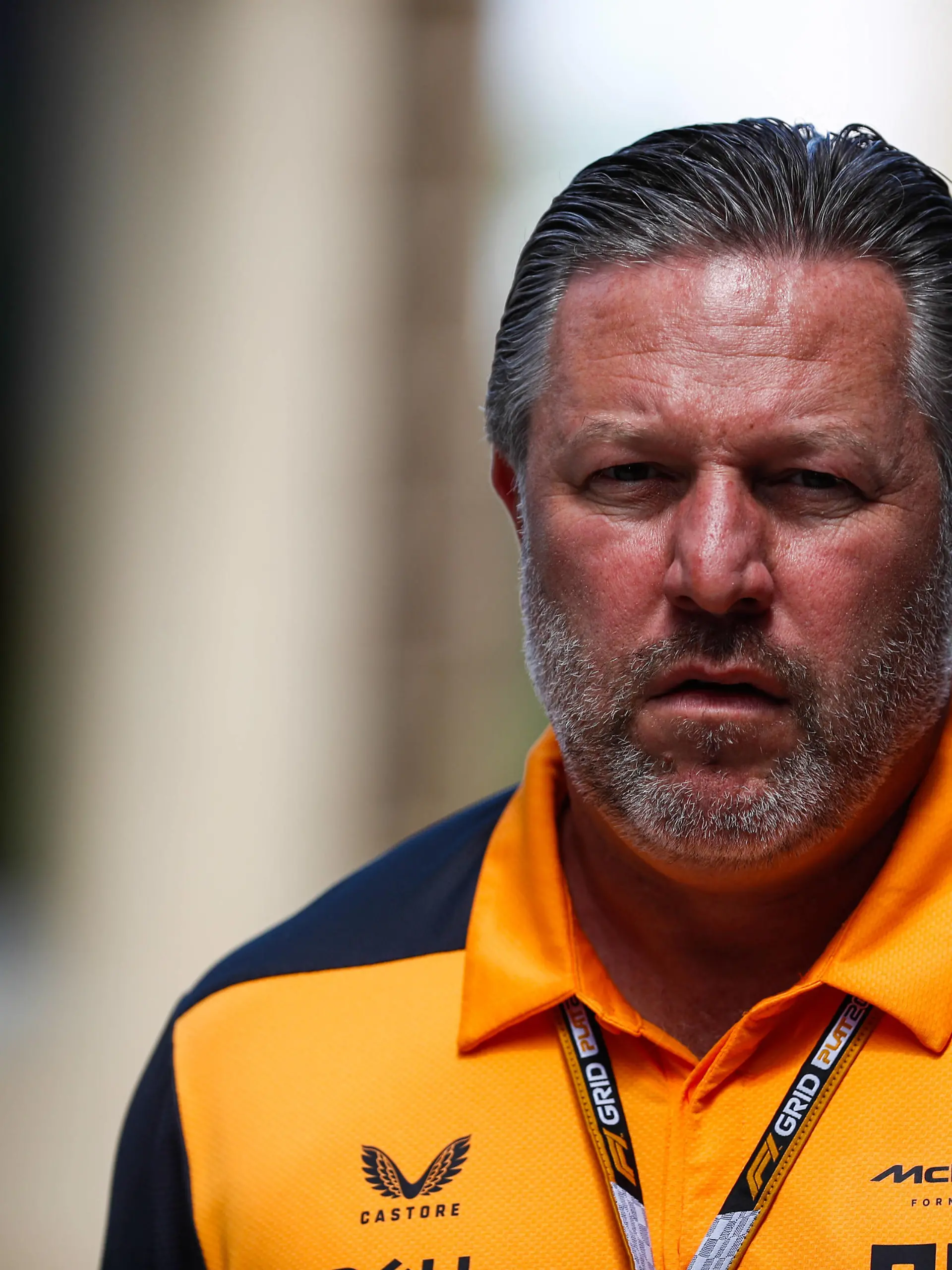  Formula 1 2022: Miami GP MIAMI INTERNATIONAL AUTODROME, UNITED STATES OF AMERICA - MAY 06: Zak Brown, CEO, McLaren Racing during the Miami GP at Miami International Autodrome on Friday May 06, 2022 in Miami, United States of America. Photo by Carl Bingham / LAT Images Images PUBLICATIONxINxGERxSUIxAUTxHUNxONLY GP2205_102204_X4I2505