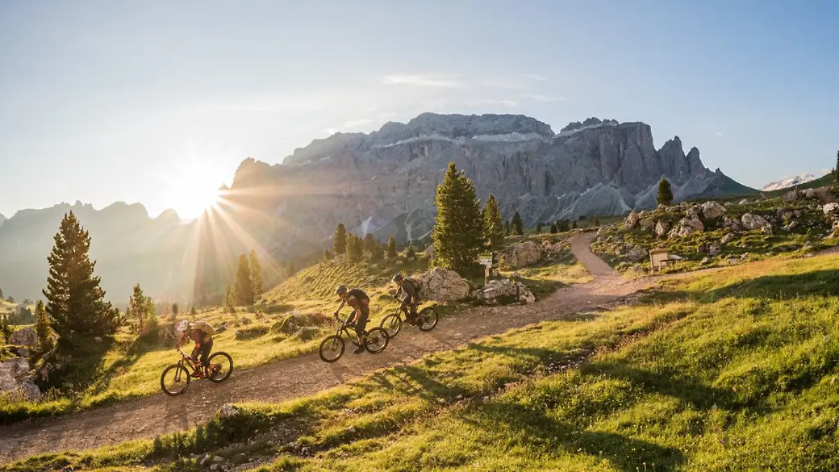 Mountainbiken in den Dolomiten: Diese Touren sind legendär