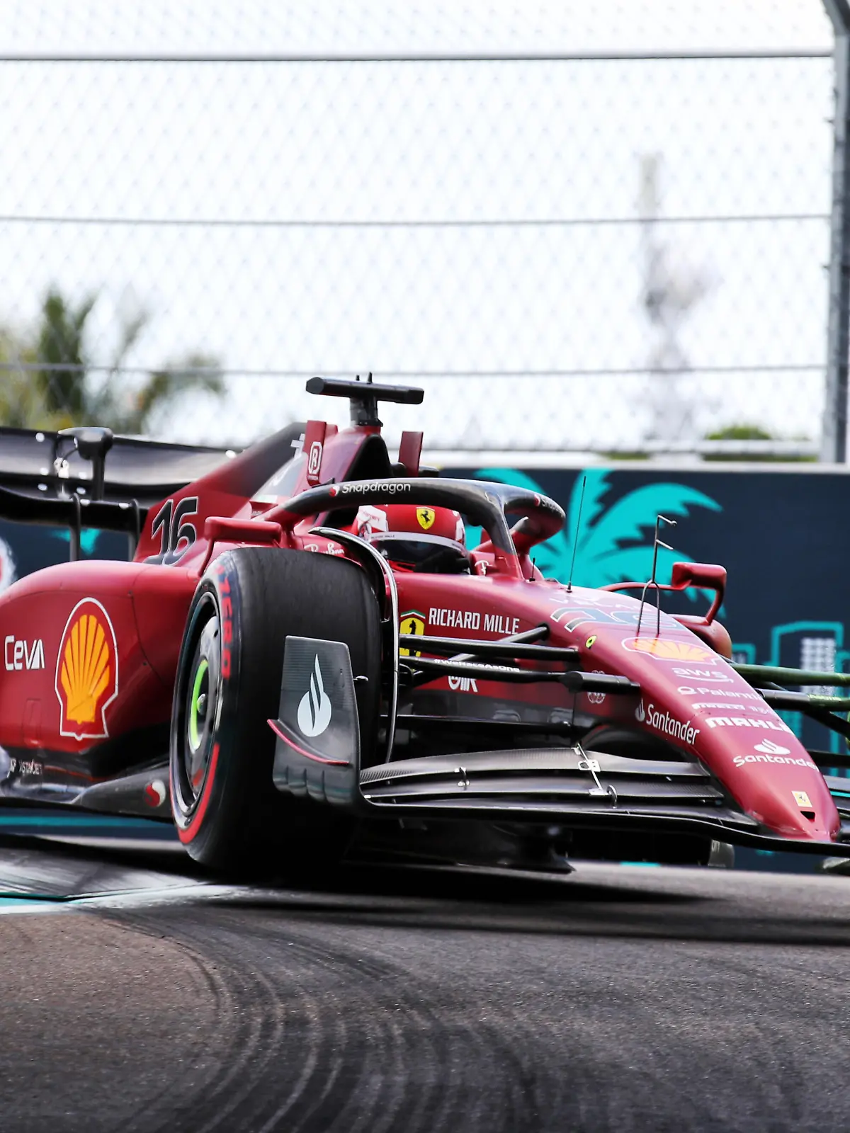Miami Grand Prix - Qualifying - Miami International Autodrome. Charles Leclerc (MON) Ferrari F1-75. Miami Grand Prix, Saturday 7th May 2022. Miami International Autodrome, Miami, Florida, USA. URN:66764604