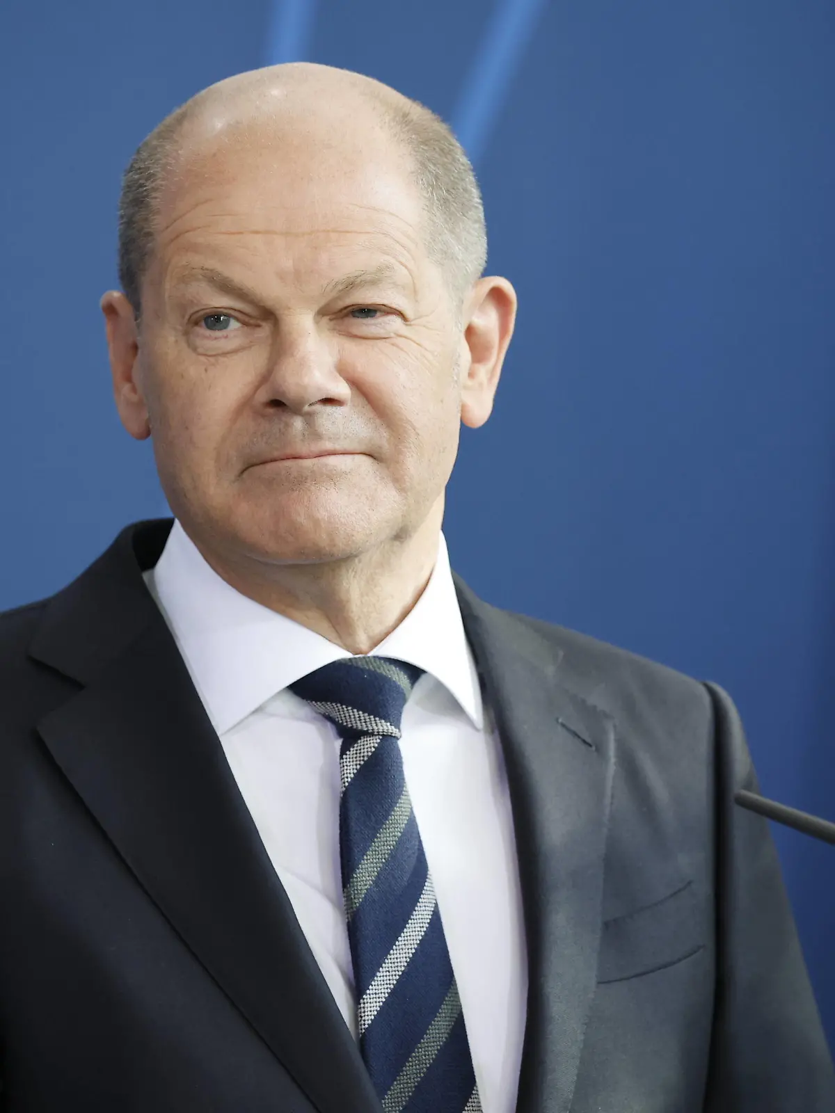  Olaf Scholz, Bundeskanzler, Deutschland, Berlin, Empfang des Ministerpräsidenten der Tschechischen Republik, Fiala, durch BK Scholz im Bundeskanzleramt *** Olaf Scholz, Federal Chancellor, Germany, Berlin, Reception of the Prime Minister of the Czech Republic, Fiala, by BK Scholz at the Federal Chancellery