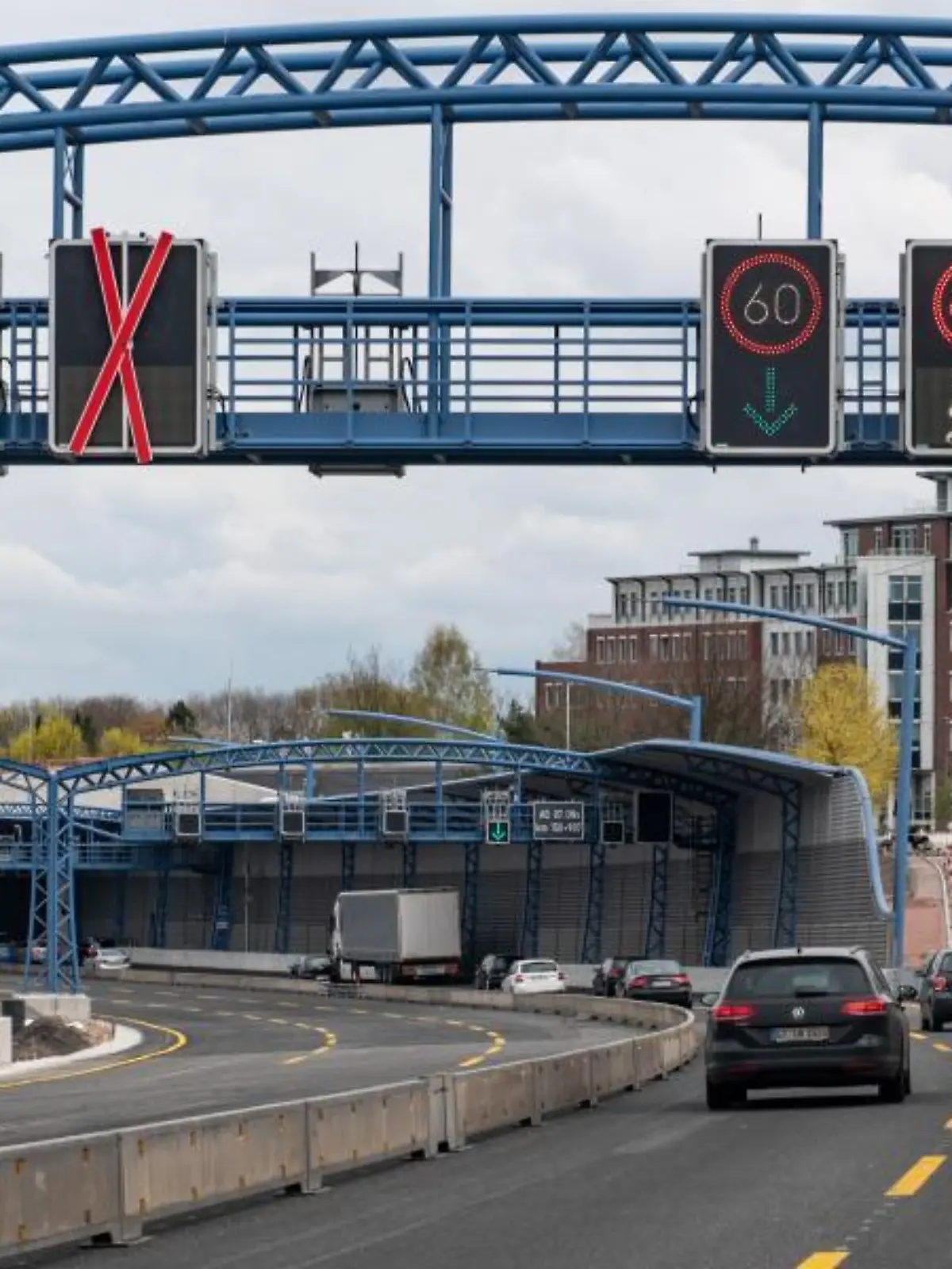 Lärmschutztunnel Stellingen