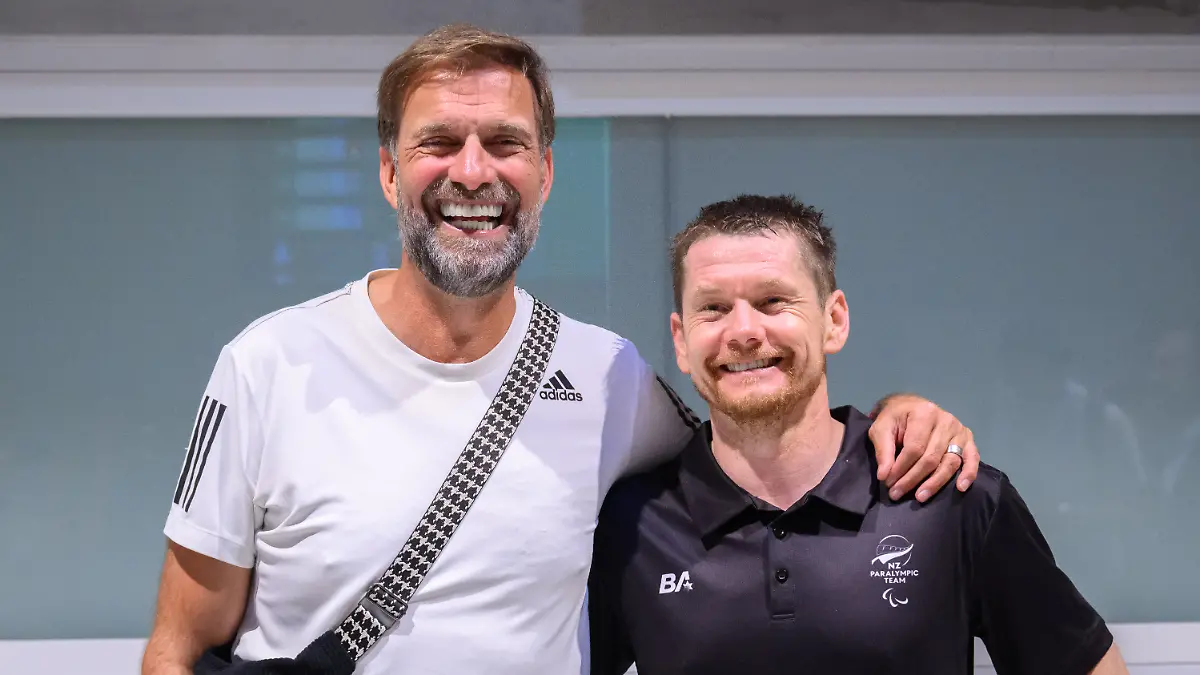 Jürgen Klopp besucht seinen Freund Wojtek Czyz