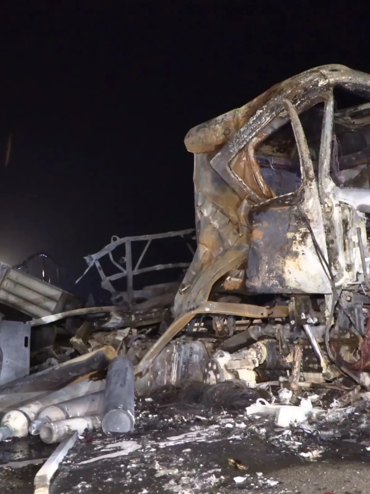 Lkw-Unfall auf der A38