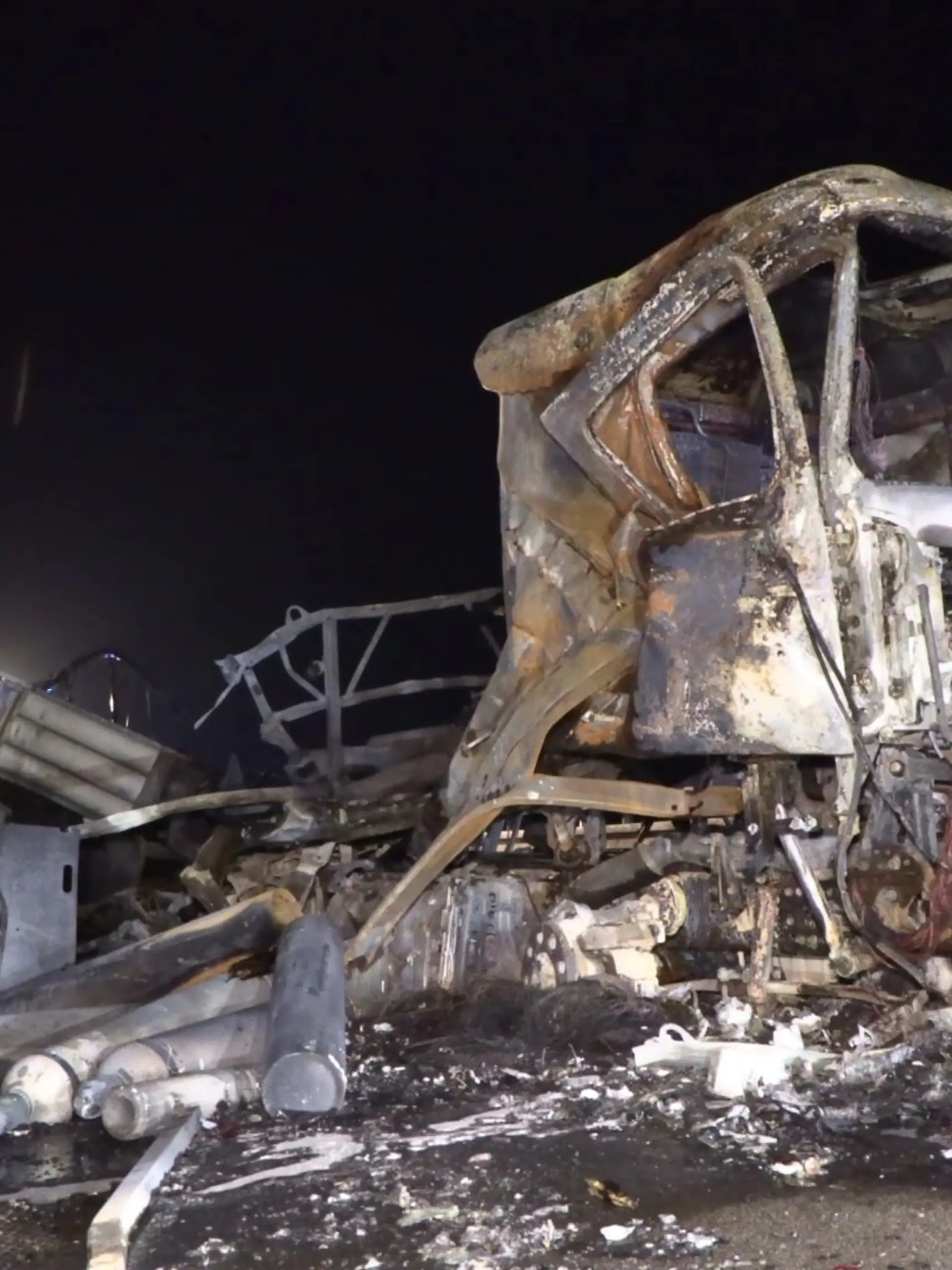 Lkw-Unfall auf der A38