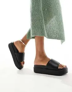 Asos Design Festival Sandalen mit Plateausohle
