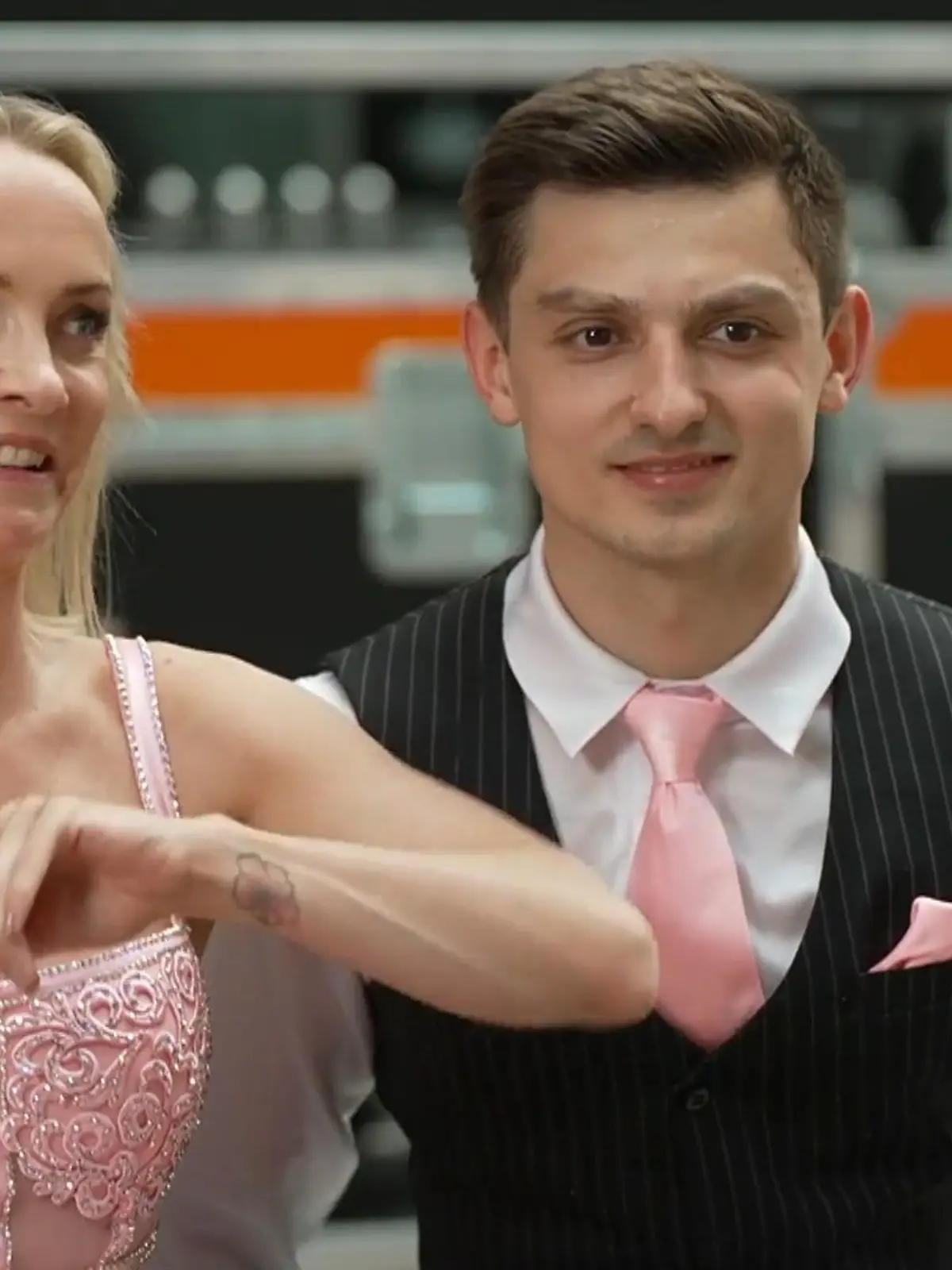 Janin Ullmann und Zsolt Sándor Cseke über ihren Trio-Dance in der zehnten "Let's Dance"-Show.