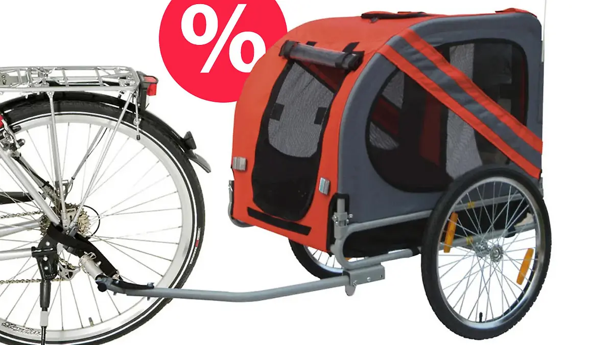 Fahrradanhänger für Hunde