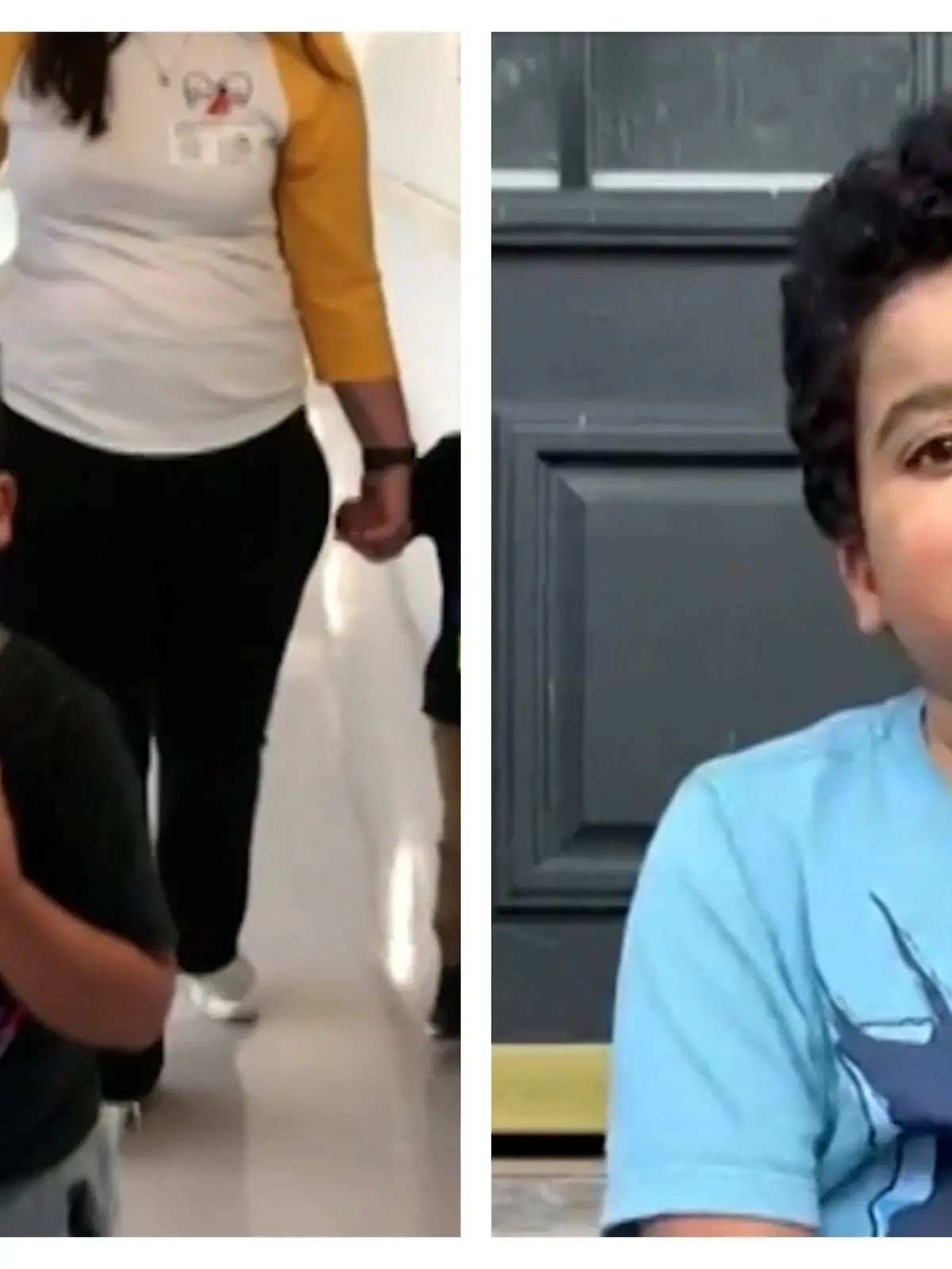 Auf diesen Moment hat John Henry Lee (6) sein ganzes Leben gewartet