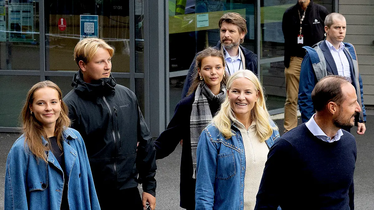 Was für ein Strahlen. So gelöst haben wir Mette-Marit selten gesehen.