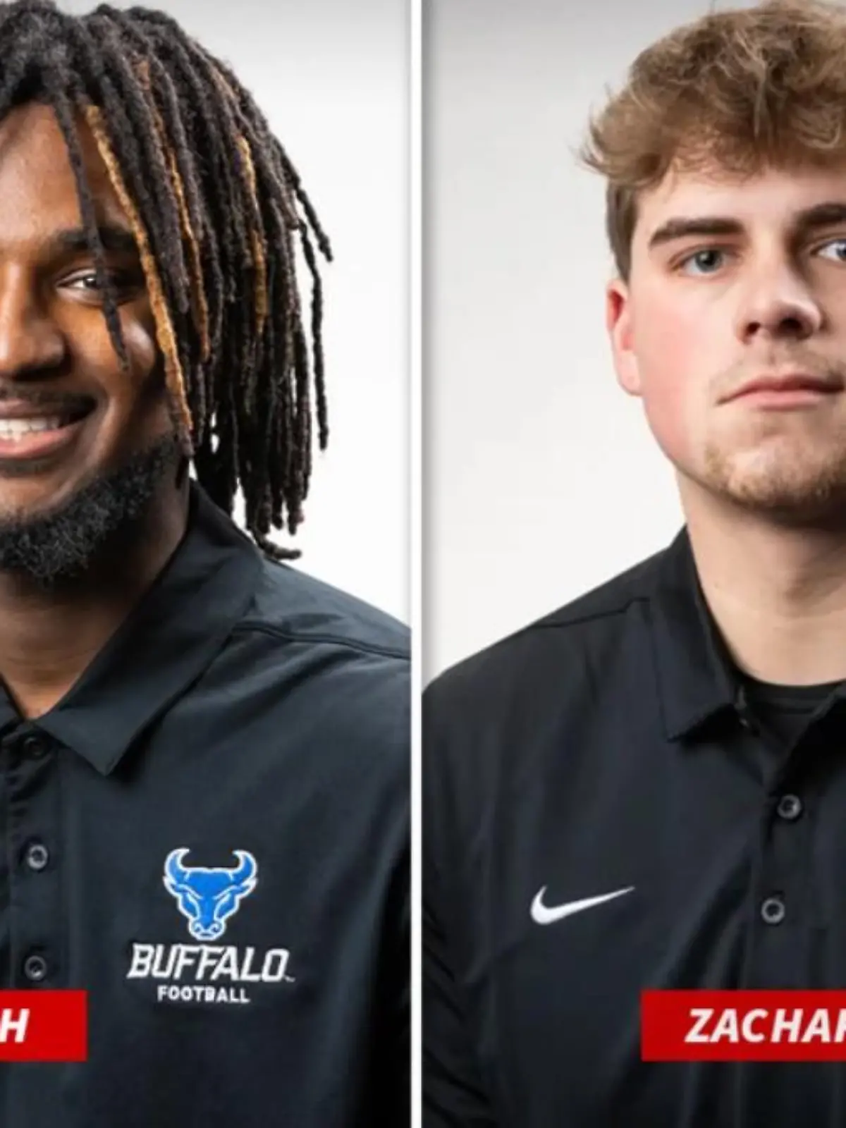 Blake Hiligh (19, links) und Zachary Pilarcek (20)