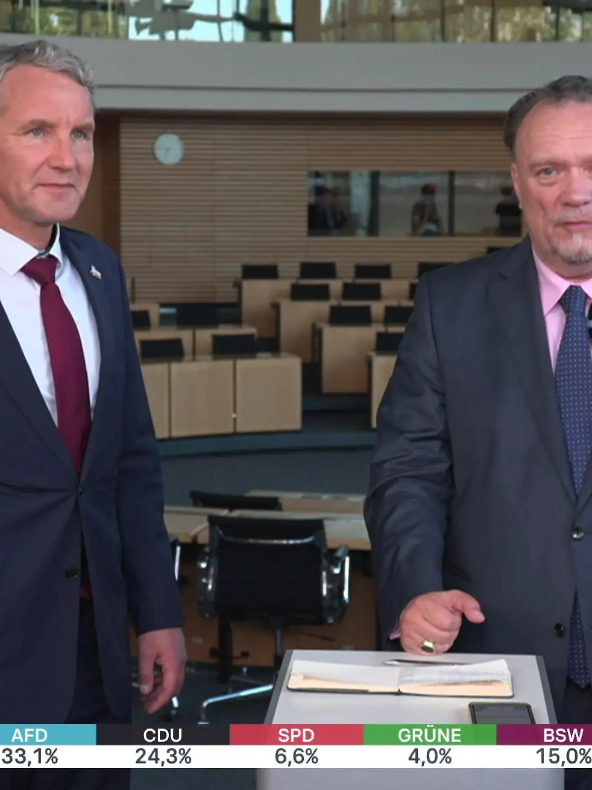 Bild zu: "AfD stärkste Kraft in Thüringen"