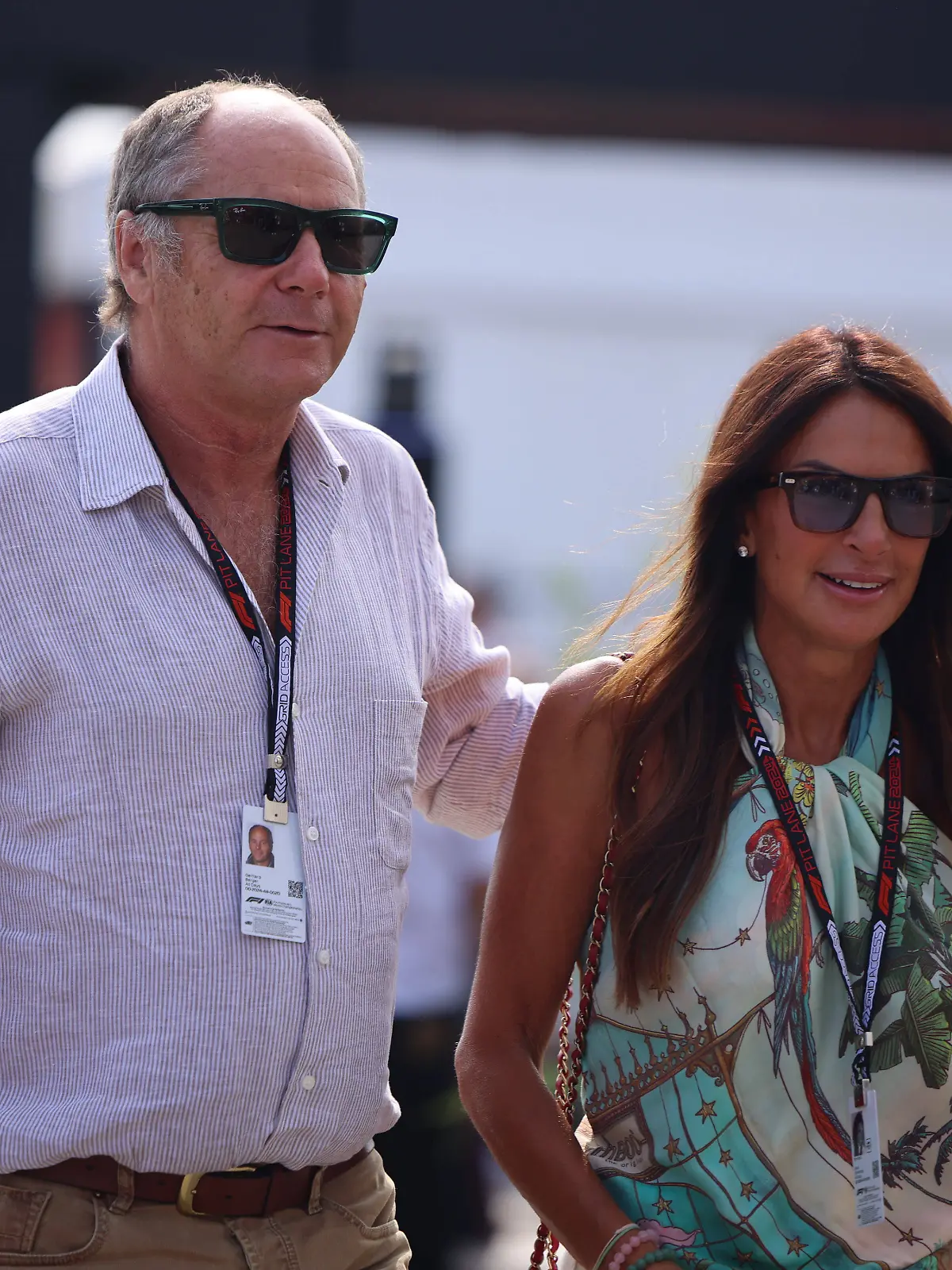 Gerhard Berger heiratet seine Helene