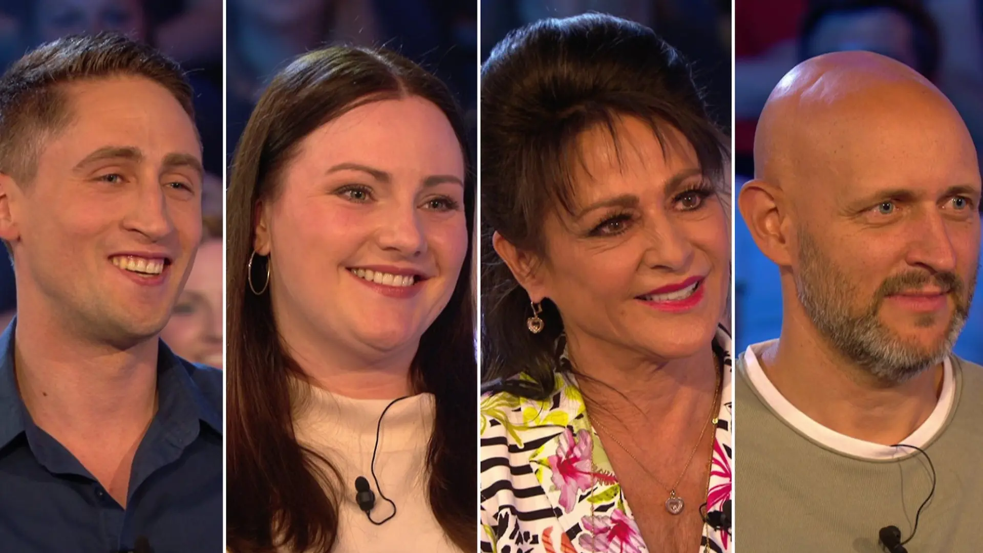 Niclas Schell, Katharina Schwerke, Jutta Engel und Holger Rohm schaffen bei Jauch den Sprung ins Finale