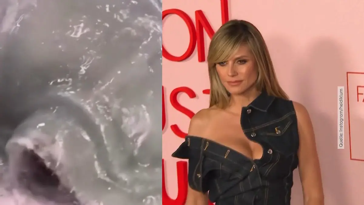 Heidi Klum gibt ersten Einblick auf ihr Kostüm Glibberiger Hinweis