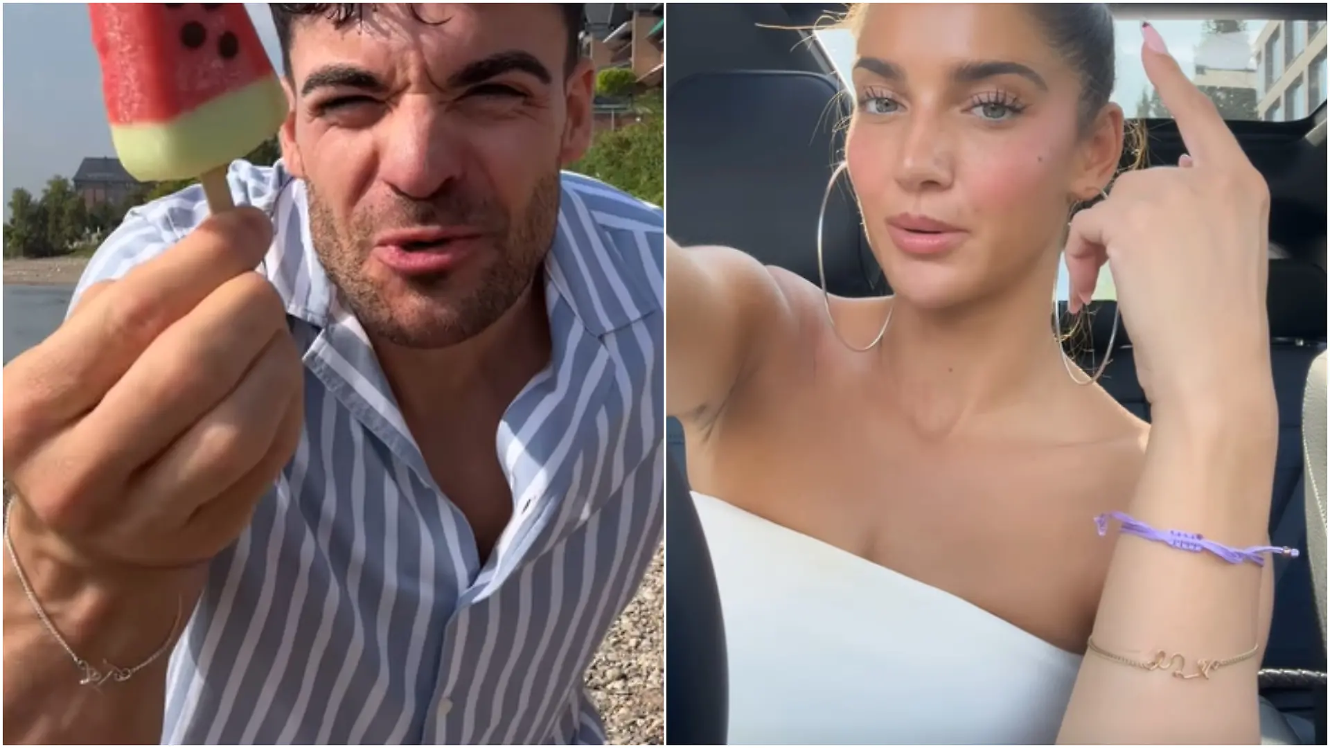 Tragen Stefano Zarrella und Tanja Makarić Liebesarmbänder?