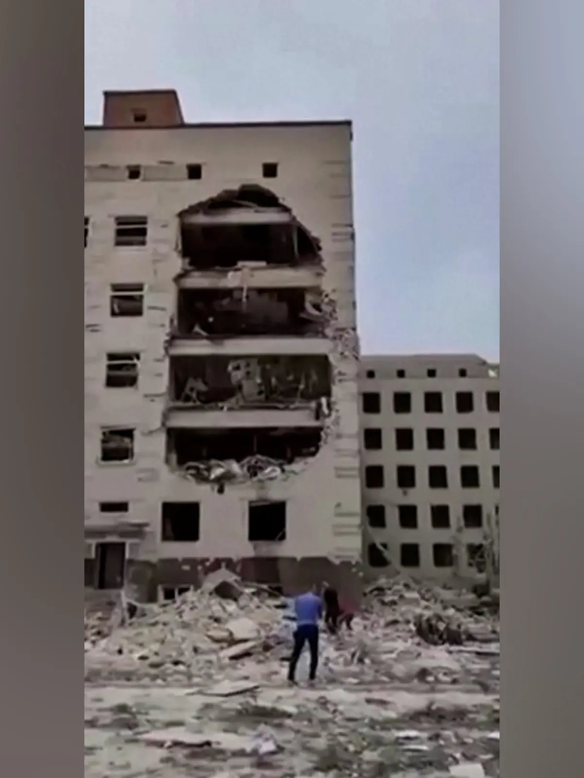 Bei einem Angriff auf die ukrainische Stadt Poltowa kamen mindestens 41 Menschen ums Leben.