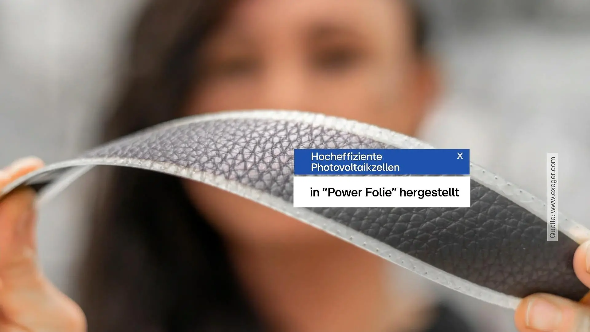 Folien-Solarzellen für Alltagsgeräte Neue Entwicklung aus Schweden