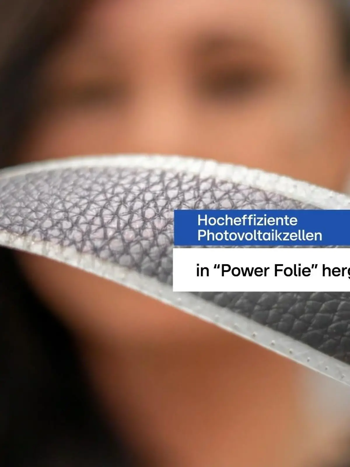 Bild zu: "Folien-Solarzellen für Alltagsgeräte"