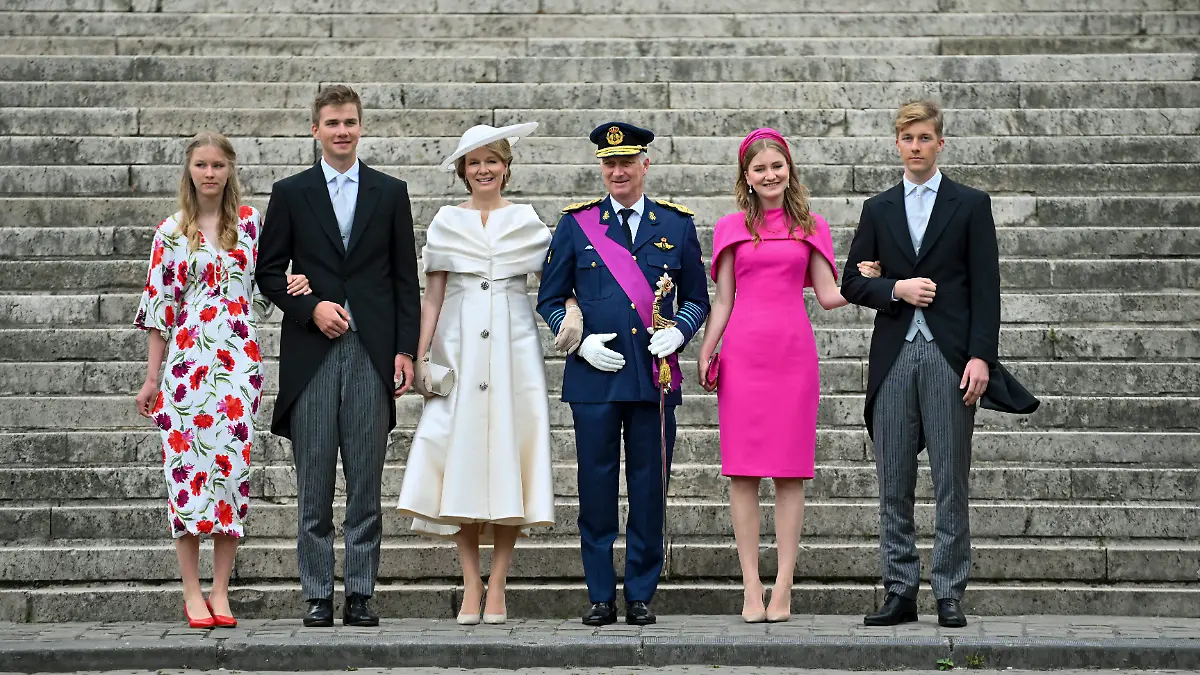 König Philippe und Königin Mathilde sind stolze Vierfach-Eltern