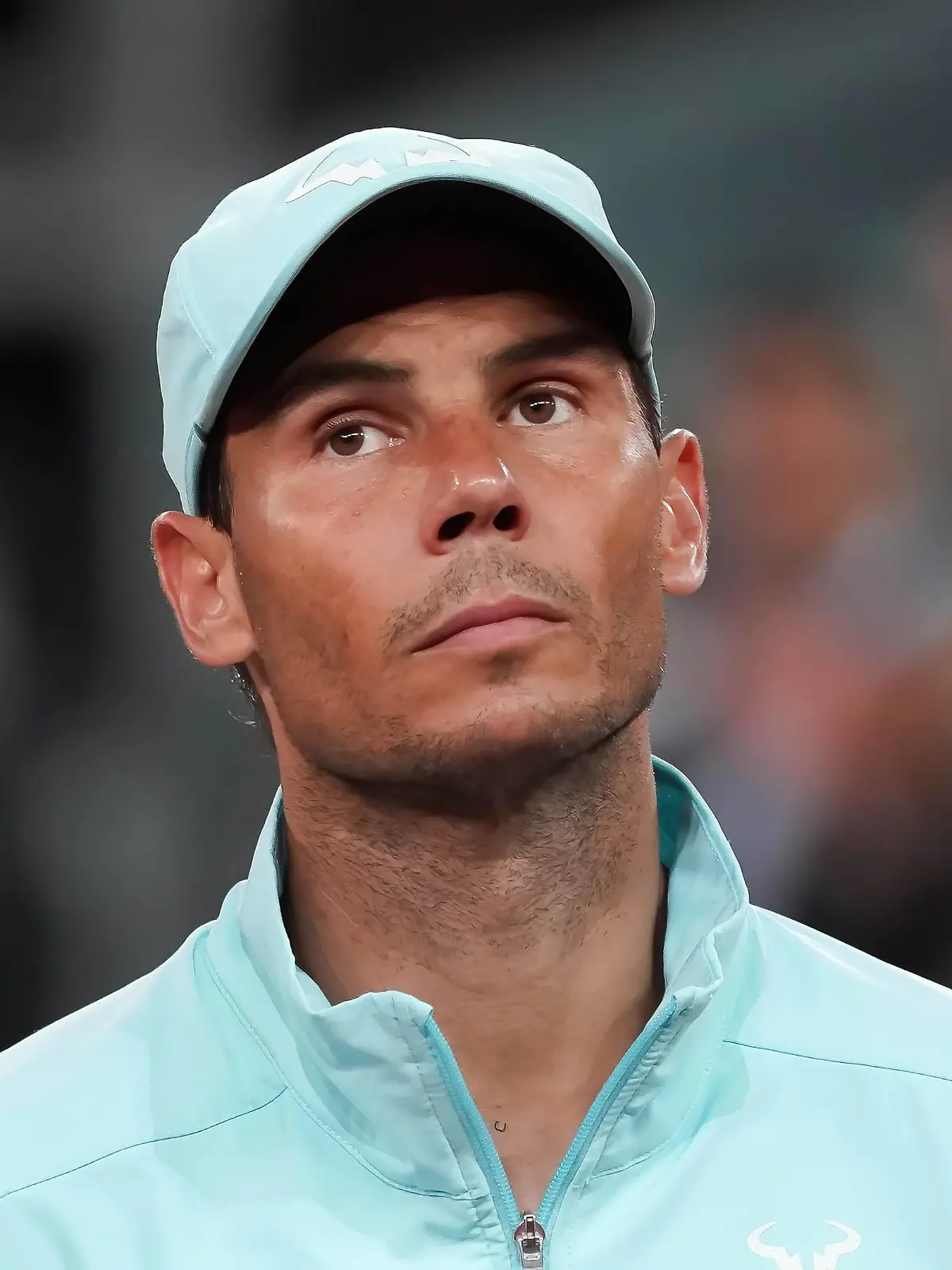  May 4, 2022, Madrid, spain, Spain: Rafael Nadal of Spain celebrates victory after their second round match against Miomir Kecmanovic of Serbia on day seven of Mutua Madrid Open at La Caja Magica in Madrid..Rafael Nadal beats Miomir Kecmanovic by Madrid Spain - ZUMAs197 20220504_zaa_s197_085 Copyright: xAtilanoxGarciax