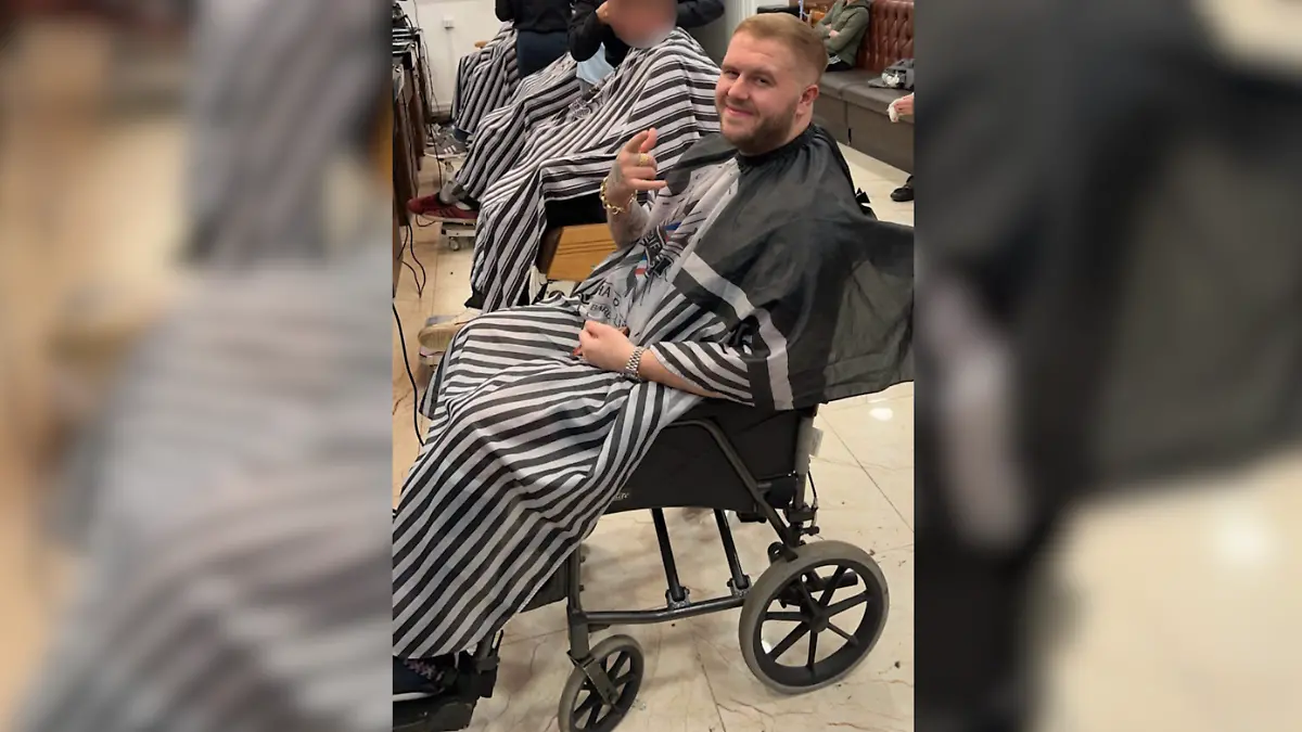 Connor Wilton rauchte 500 Lachgas-Ballons am Wochenende. Jetzt sind seine Nerven unwiederbringlich geschädigt.