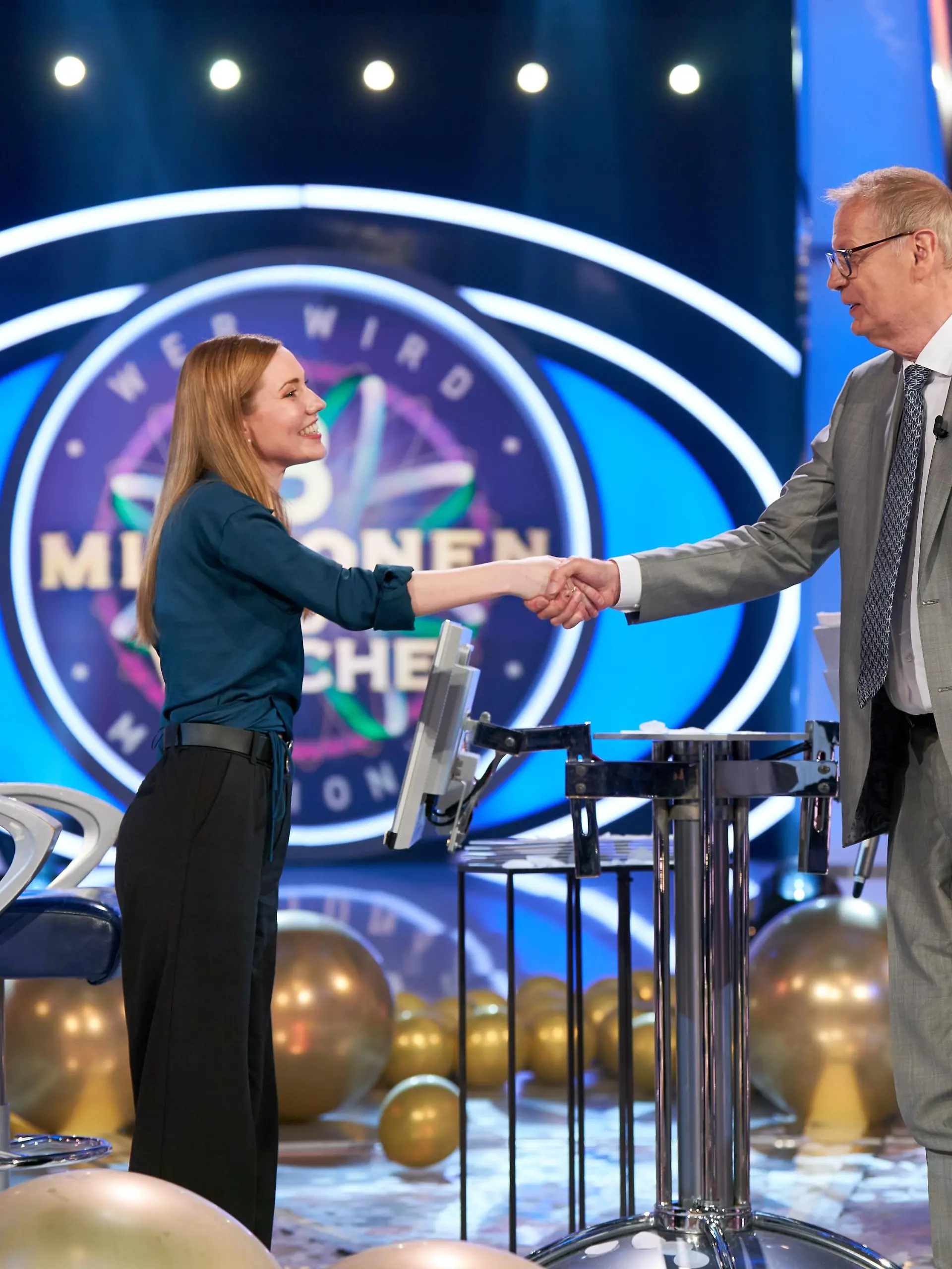 Laura Harbig freut sich auf das Wiedersehen mit Günther Jauch.