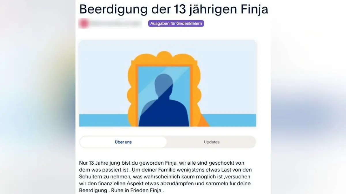 Paypal-Spendenaktion Finja