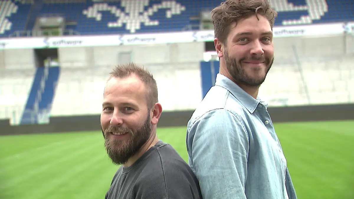 Toni Sailer und Colin Mahnke