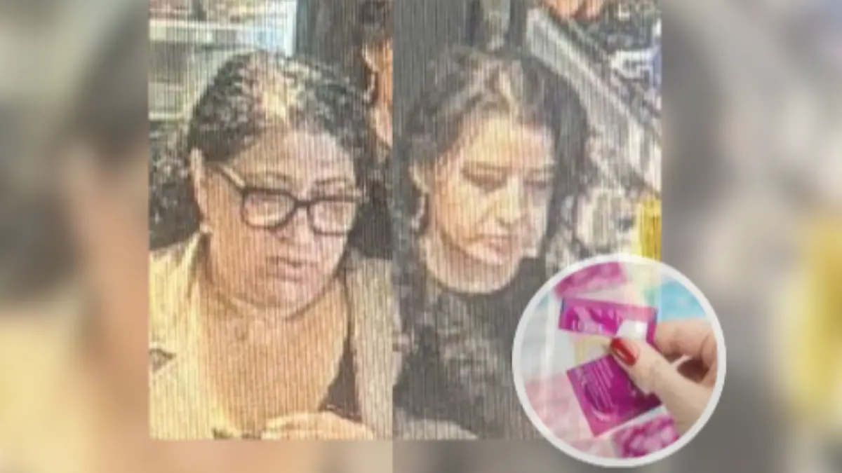 Zwei Frauen stehlen in einer Tankstelle in Essen eine große Menge Kondome, die Polizei fahndet nach ihnen.