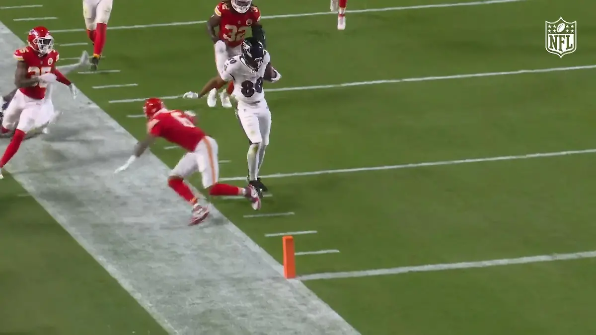 Ravens verkürzen - Likely lässt Chiefs aussteigen NFL-Saisonpremiere