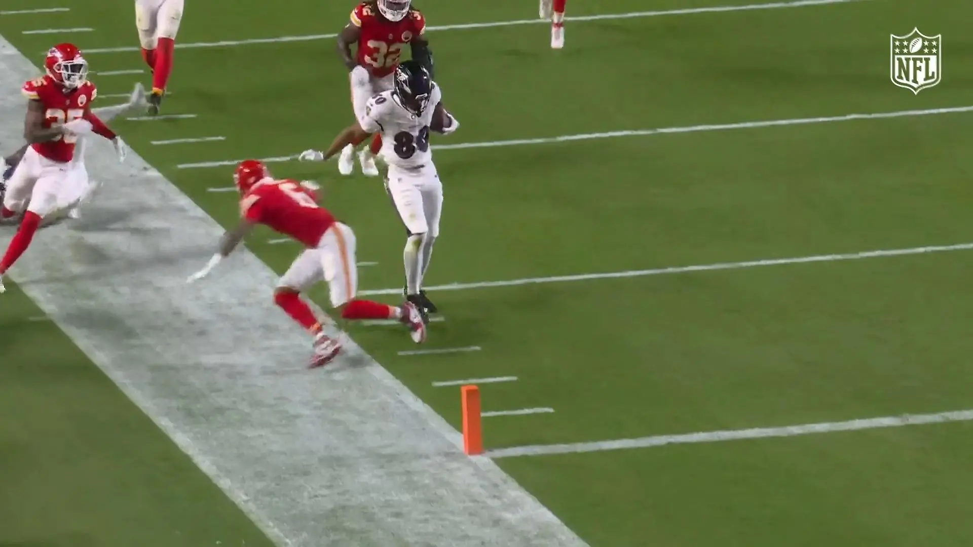 Ravens verkürzen - Likely lässt Chiefs aussteigen NFL-Saisonpremiere