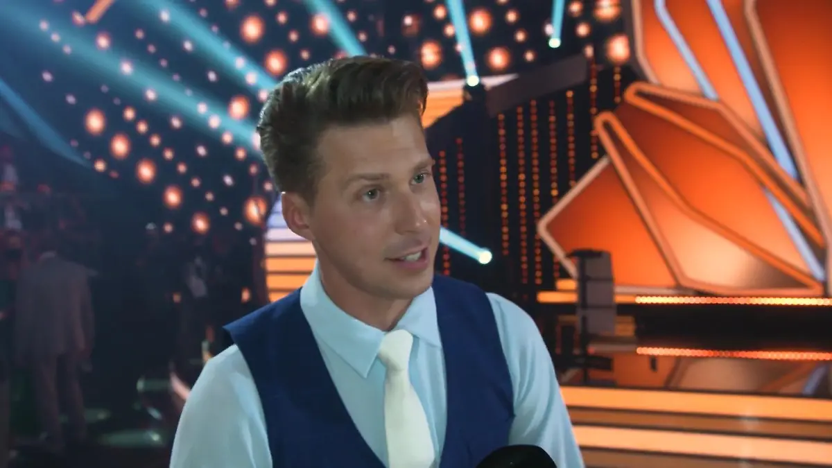 Valentin Lusin spricht in höchsten Tönen von René Casselly Nach 30-Punkte-Trio-Dance