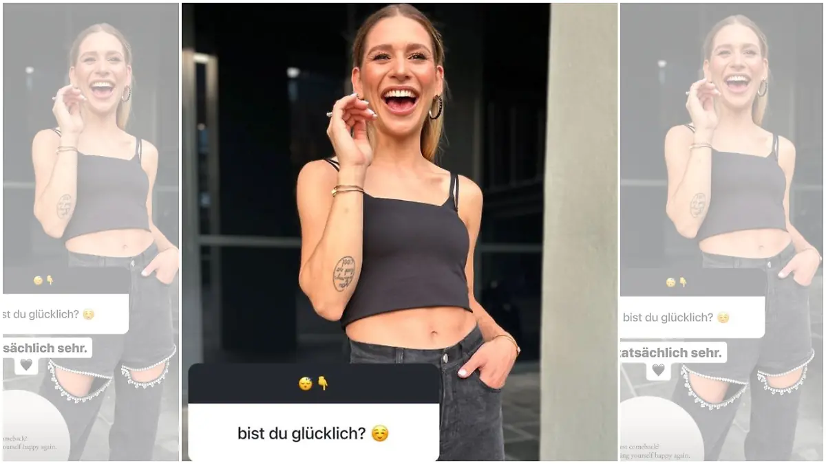 Jana Wosnitza gibt auf Instagram einen Einblick in ihr Privatleben. Das macht die 30-Jährige nur selten.