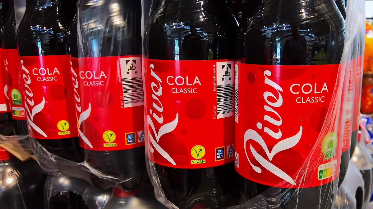 River Cola Classic im Sortiment von Discounter Aldi.