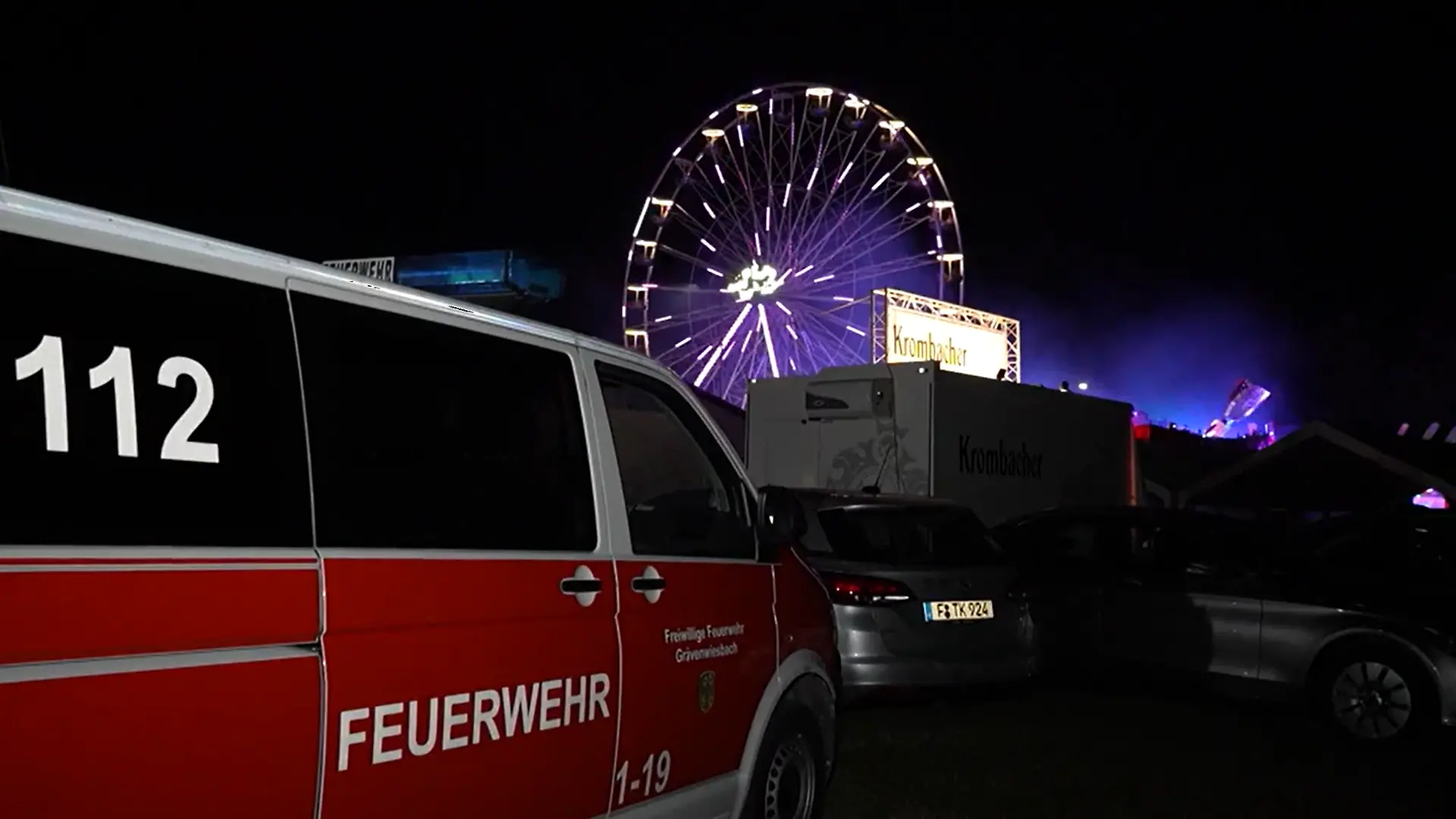 Ein Riesenrad.