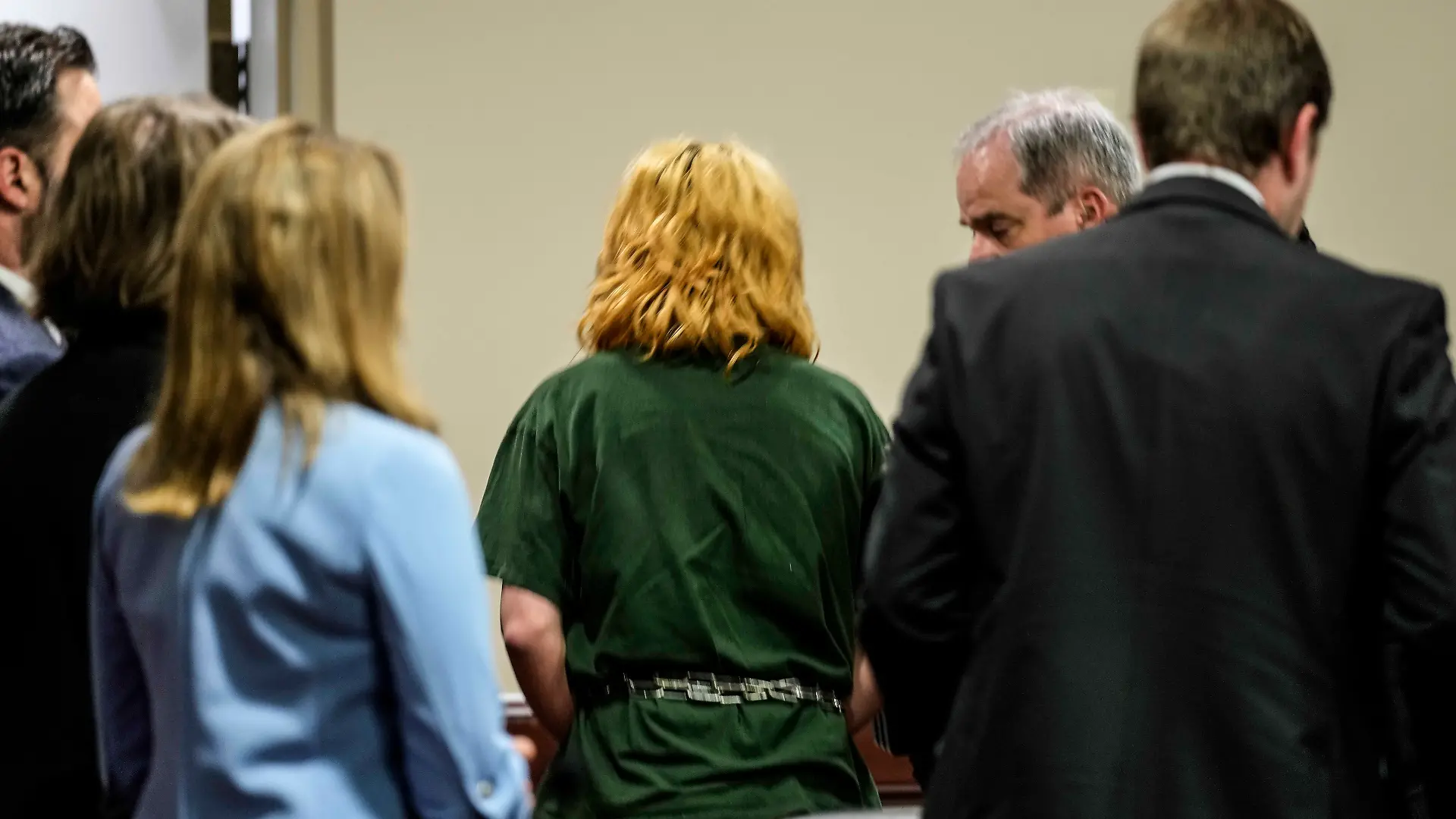 Sept 6, 2024; Winder, GA, USA; Colt Gray leaves the the Barrow County courthouse after his first appearance for the Wednesday shooting at Apalachee High School, Friday, Sept. 6, 2024, in Winder, Ga. Colt Gray is charged as an adult with four counts of murder in the deaths of Mason Schermerhorn and Christian Angulo, both 14, Richard Aspinwall, 39, and Cristina Irimie, 53. Mandatory Credit: picture-alliance/Brynn Anderson/Pool via USA TODAY NETWORK