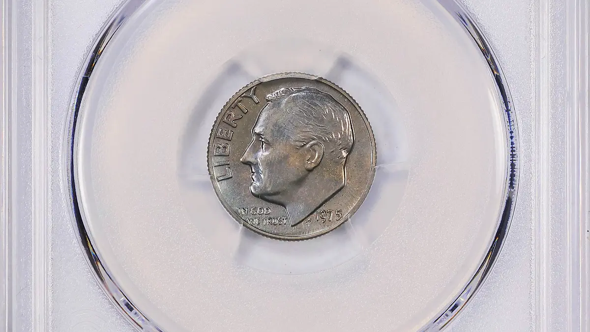 Drei Schwestern aus dem US-Bundesstaat Ohio haben eine extrem seltene Zehn-Cent-Münze aus dem Jahr 1975 geerbt