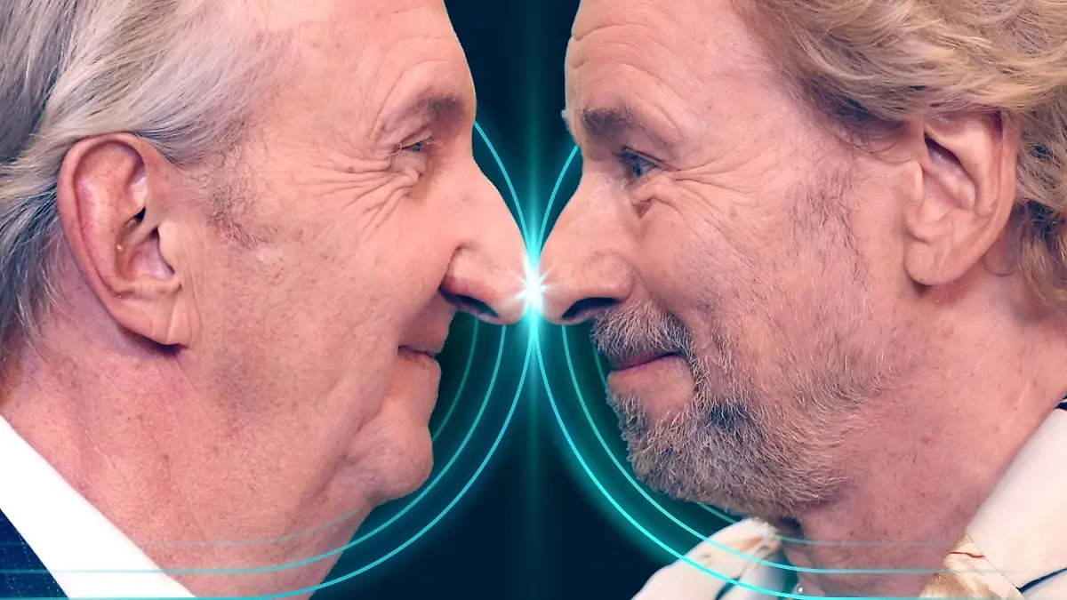 Mike Krüger (l.)und Thomas Gottschalk (r.) plaudern im Supernasen-Podcast über die Hochzeit