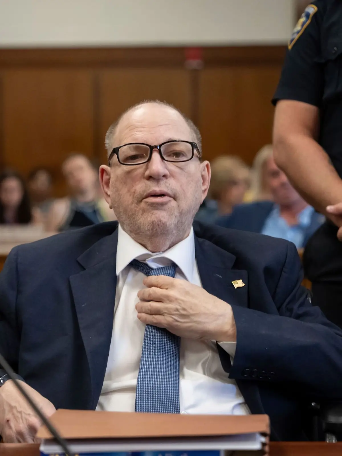 Gerichtsfoto Harvey Weinstein